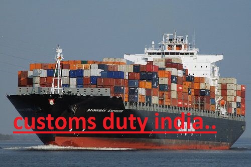 customs duty india..